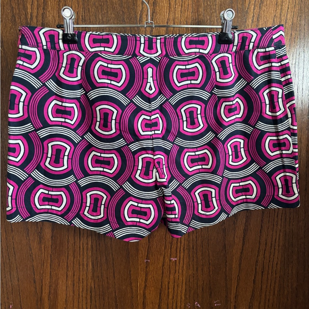 VGUC FUN Club Monaco Pink and Navy Shorts US 8